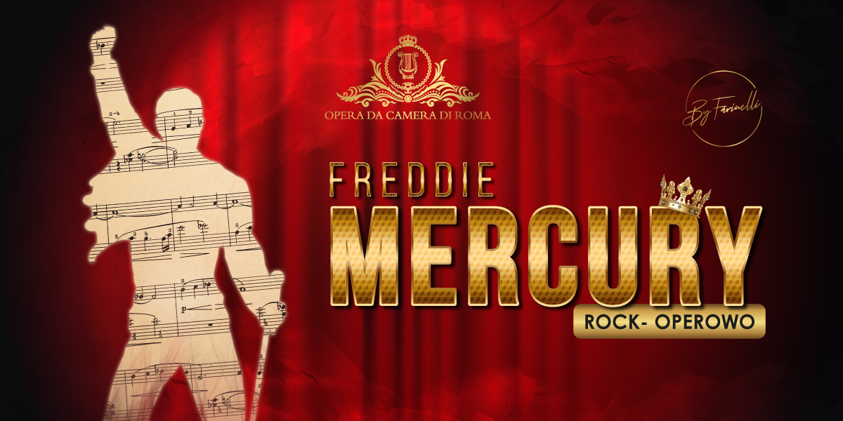 Freddie Mercury Rock -Operowo przy świecach