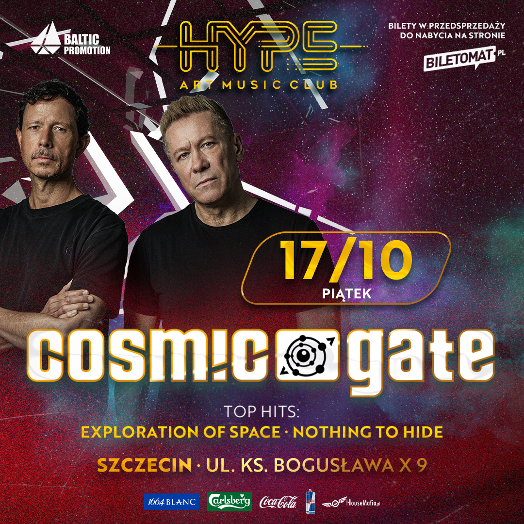 COSMIC GATE | HYPE CLUB SZCZECIN