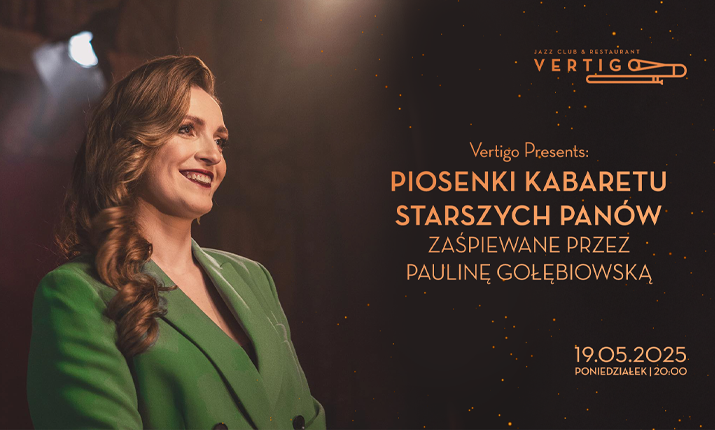 Piosenki Kabaretu Starszych Panów zaśpiewane przez Paulinę Gołębiowską