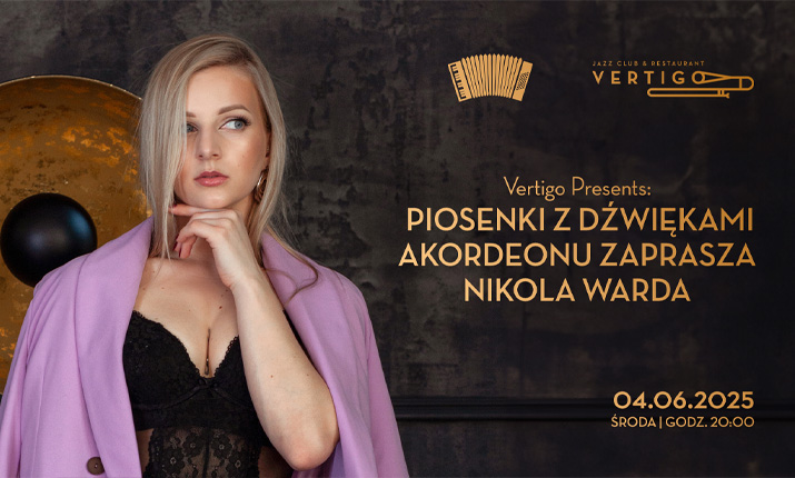 Piosenki z Dźwiękami Akordeonu zaprasza Nikola Warda