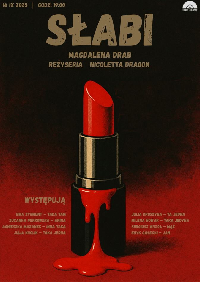 Spektakl warsztatowy: Słabi – Magdalena Drab