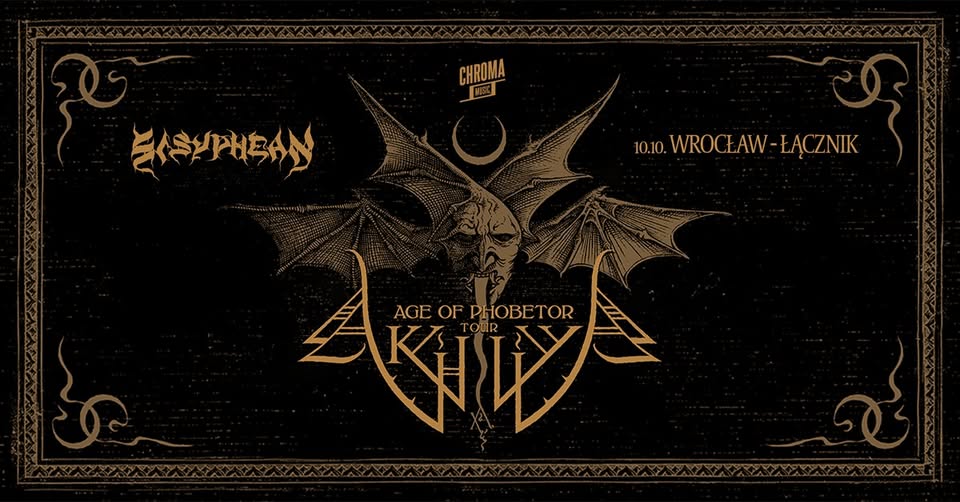 AKHLYS • SISYPHEAN | 10.10.2025 | Wrocław - Łącznik