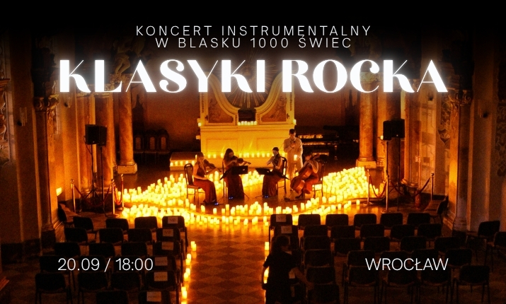 Koncerty przy świecach – Klasyki Rocka