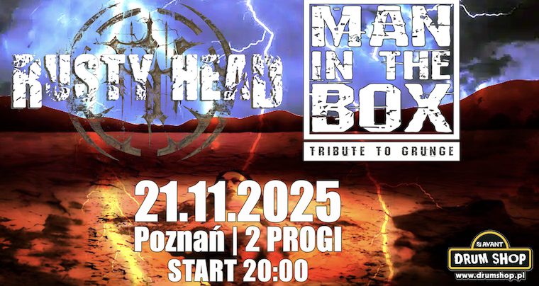 LET'S GRUNGE’EM ALL - RUSTY HEAD & MAN IN THE BOX