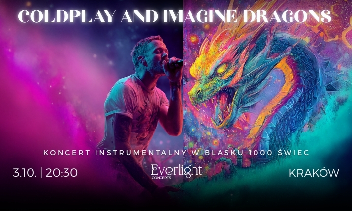 Koncert przy świecach – Coldplay & Imagine Dragons