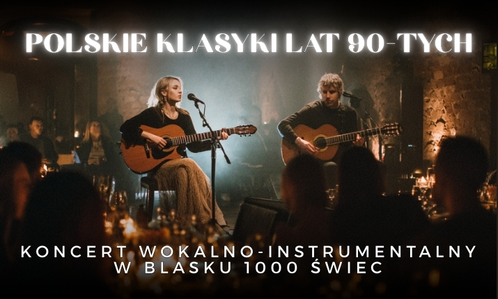 Koncert przy świecach - Polskie klasyki lat 90-tych