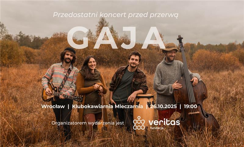 KONCERT ZESPOŁU GAJA