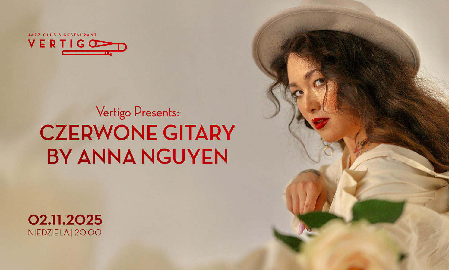 Czerwone Gitary zaśpiewane przez Annę Nguyen