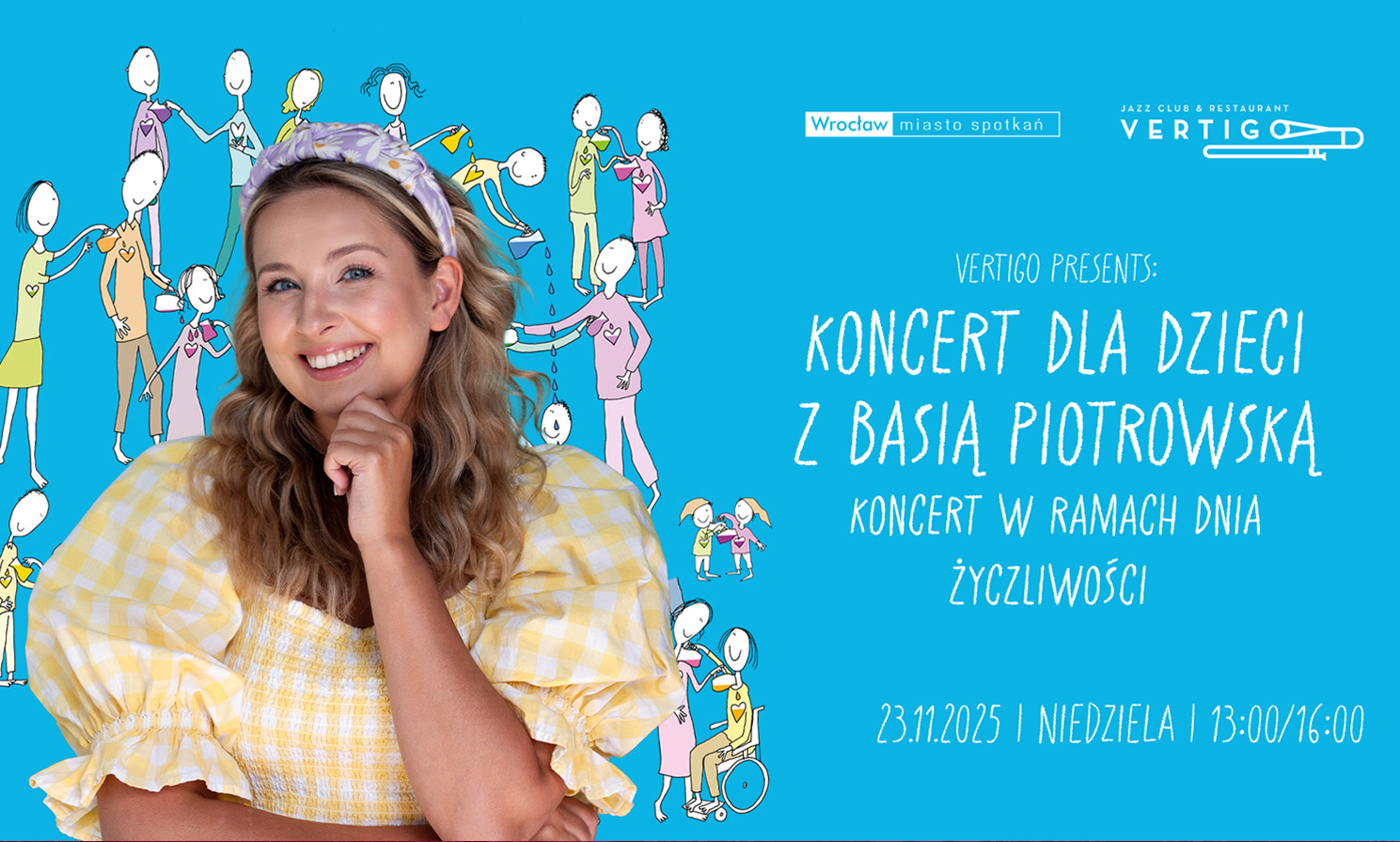 Koncert dla dzieci z Basią Piotrowską – Świat Calineczki