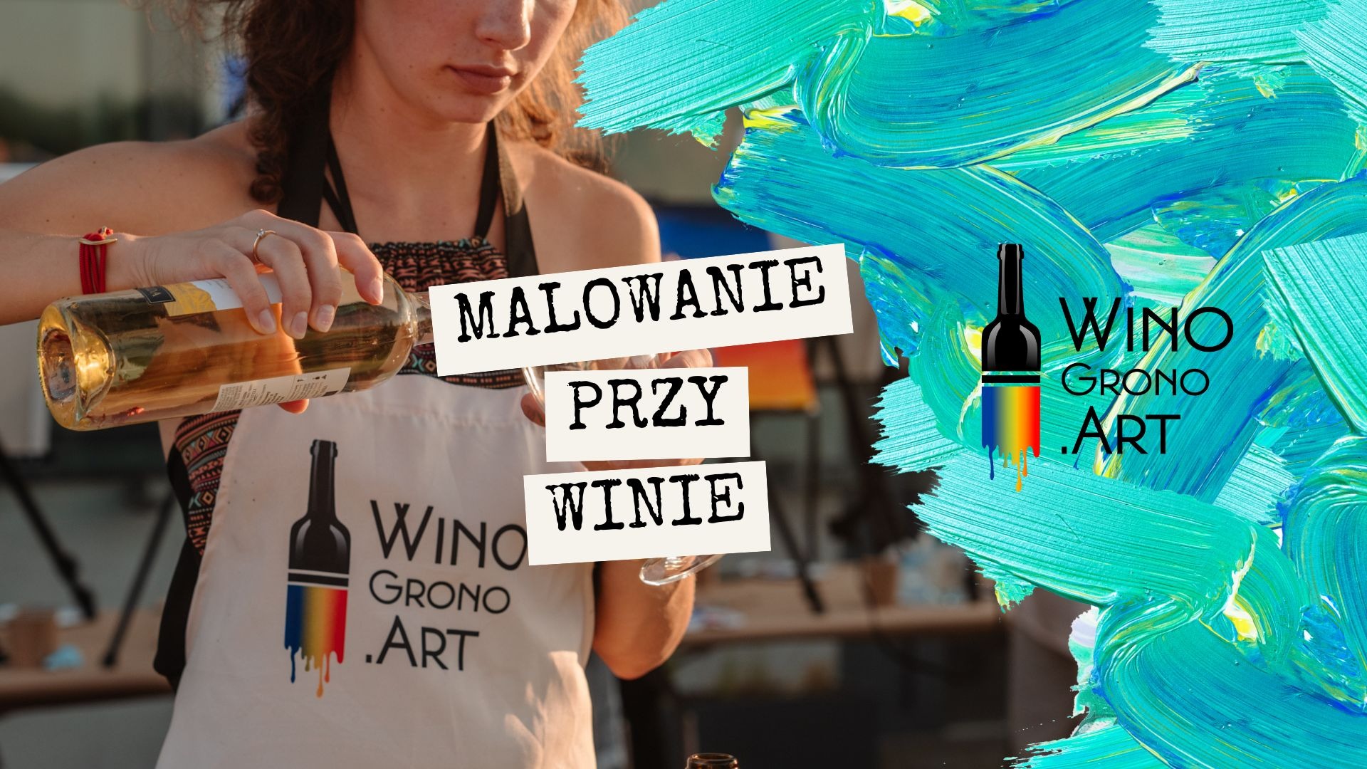 Malowanie przy winie