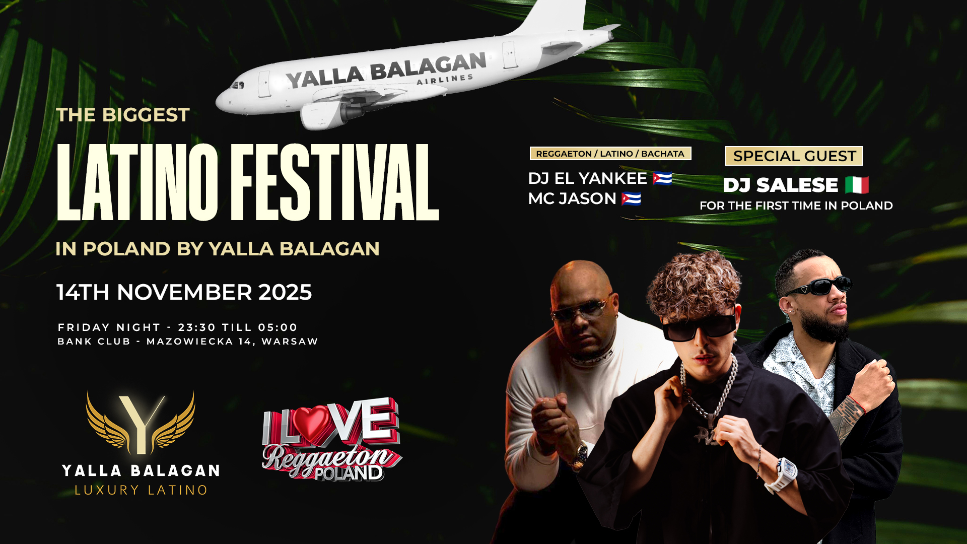 LATINO FESTIVAL | BANK CLUB, WARSAW