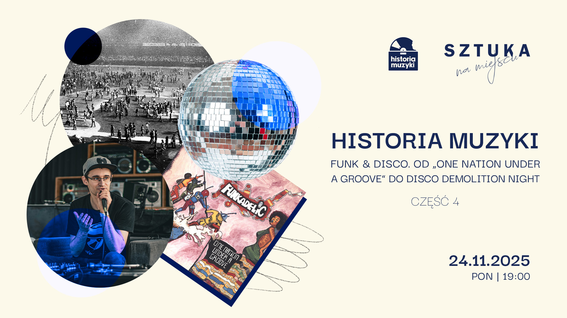 Historia Muzyki cz. 4 Funk & Disco. Od „One nation under a groove” do Disco Demolition Night.