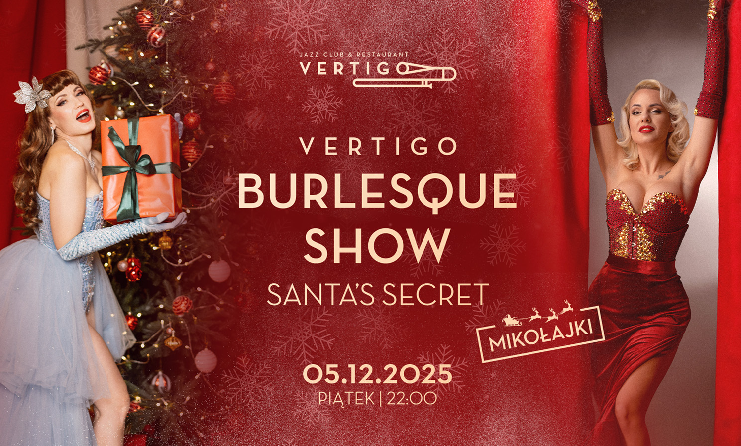 Vertigo Burlesque Show: Santa’s Secret | Mikołajki