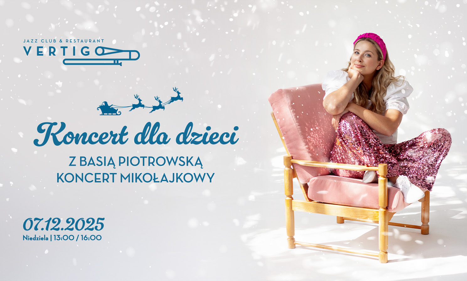 Koncert dla dzieci z Basią Piotrowską – Koncert Mikołajkowy