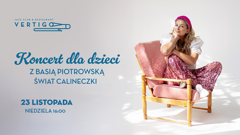 Koncert dla dzieci z Basią Piotrowską – Świat Calineczki
