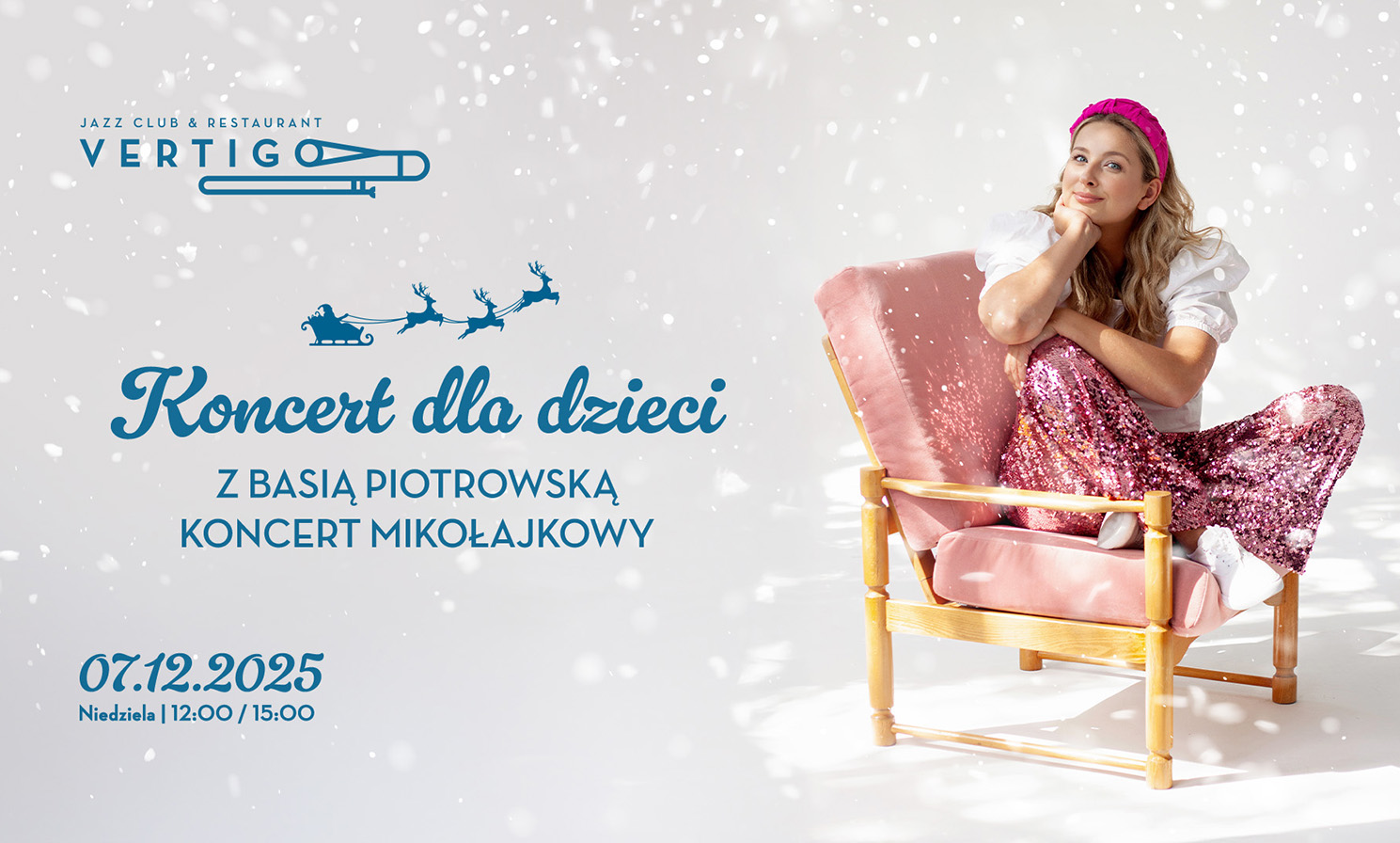 Koncert dla dzieci z Basią Piotrowską – Koncert Mikołajkowy