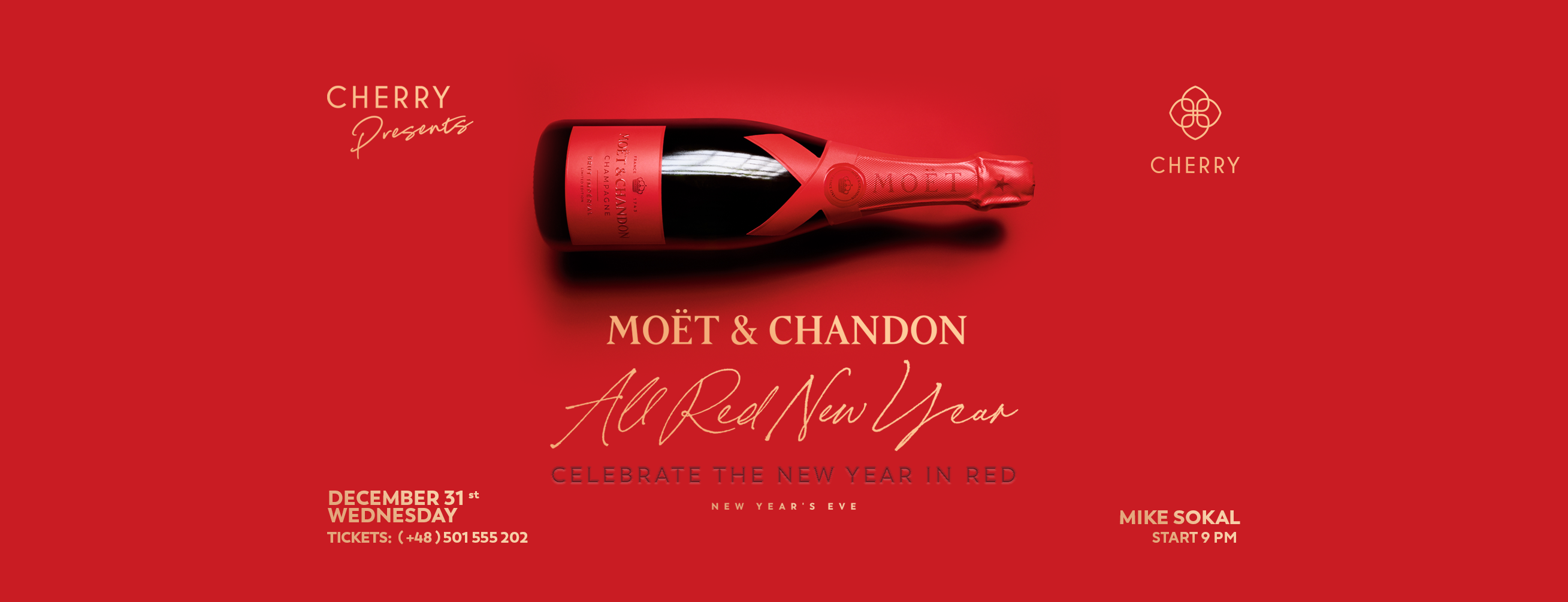 ALL RED NEW YEAR BY MOËT & CHANDON