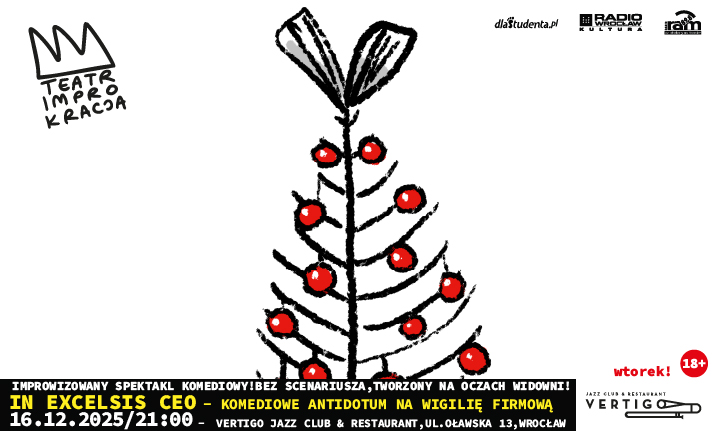 IMPROKRACJA // In excelsis CEO – komediowe antidotum na wigilię firmową.
