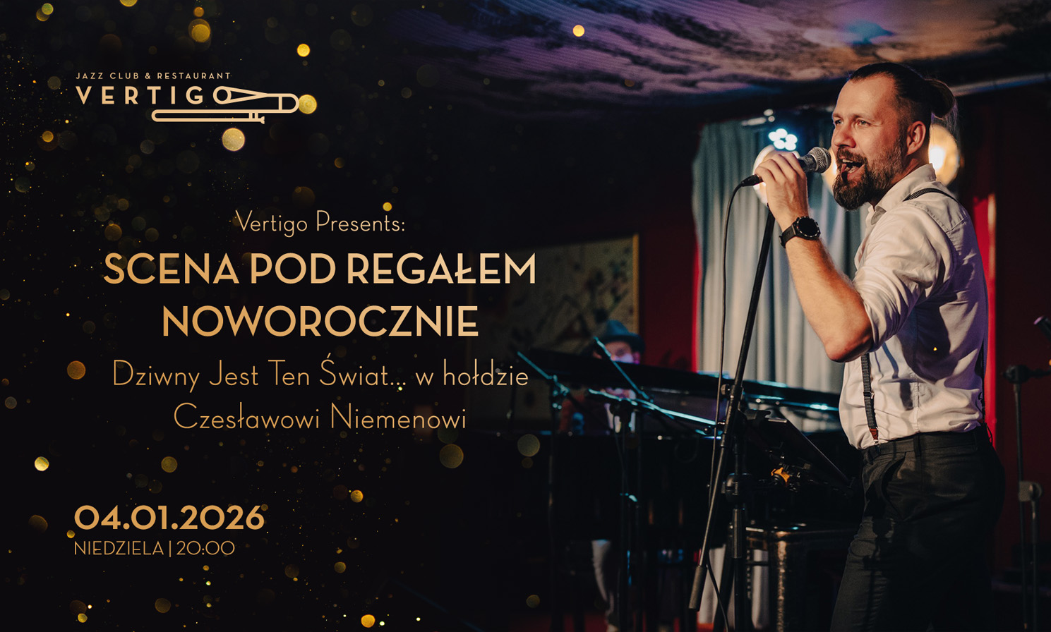 Scena pod Regałem Noworocznie: Dziwny Jest Ten Świat… w hołdzie Czesławowi Niemenowi