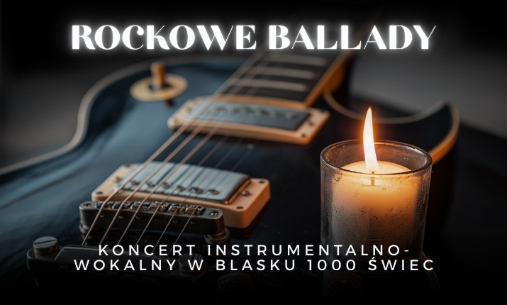 Koncert przy świecach – Rockowe ballady
