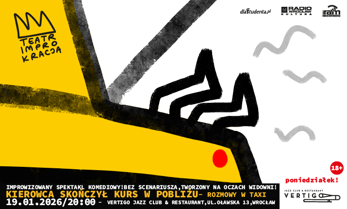 IMPROKRACJA – Kierowca kończy kurs w pobliżu – rozmowy z taxi.