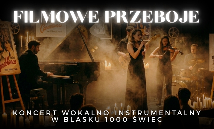 Koncert przy świecach – Filmowe przeboje: od klasyki do rocka