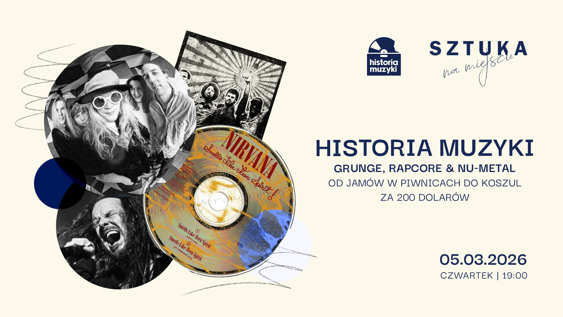 HISTORIA MUZYKI CZ. 10 RAPCORE, GRUNGE & NU-METAL | SZTUKA NA MIEJSCU