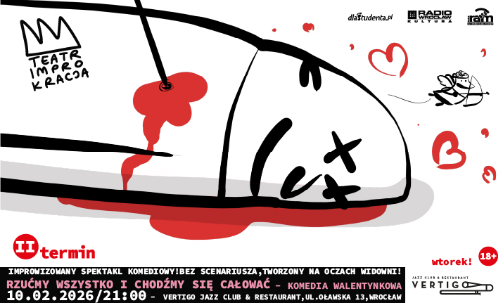 IMPROKRACJA – Rzućmy wszystko i chodźmy się całować!