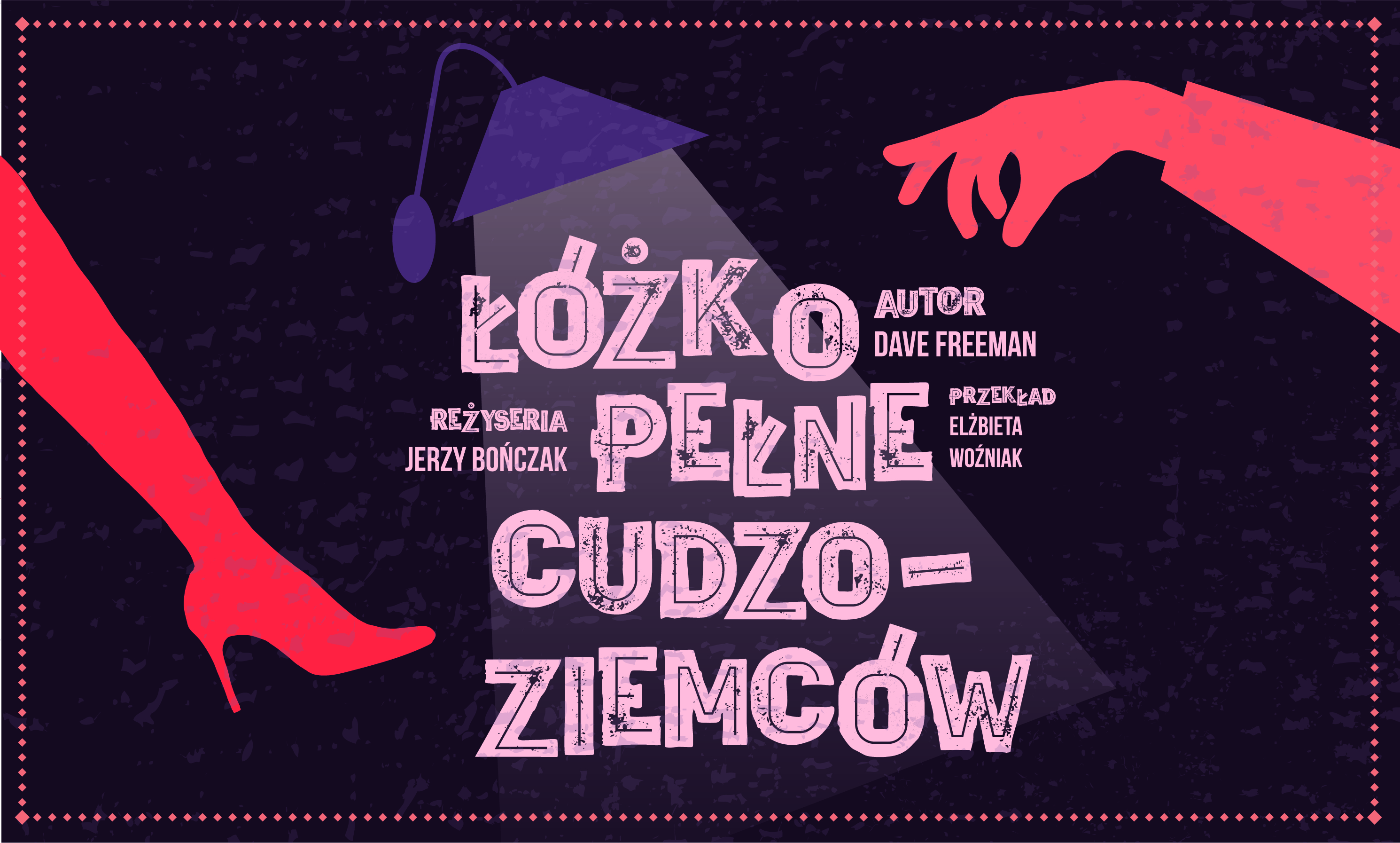 Łóżko pełne cudzoziemców