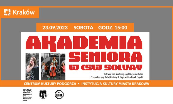 Akademia seniora - sezon 2023: prelekcje i koncert „Júlia Masnicová & Qarmello Quartett” - zdjęcie
