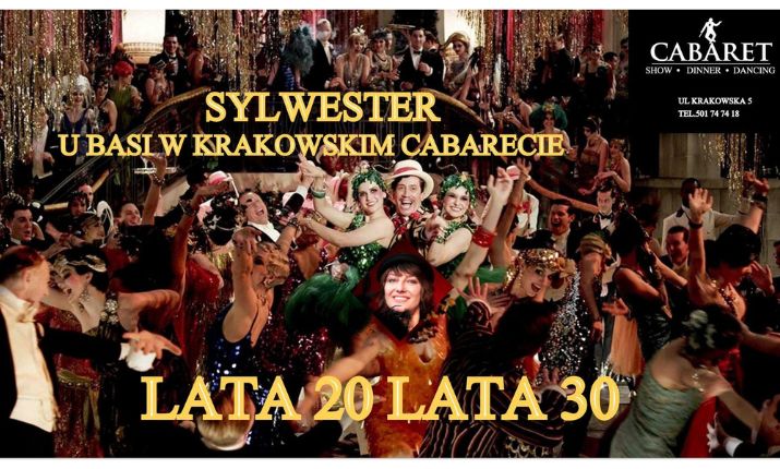 SYLWESTER W STYLU LAT 20. i 30.