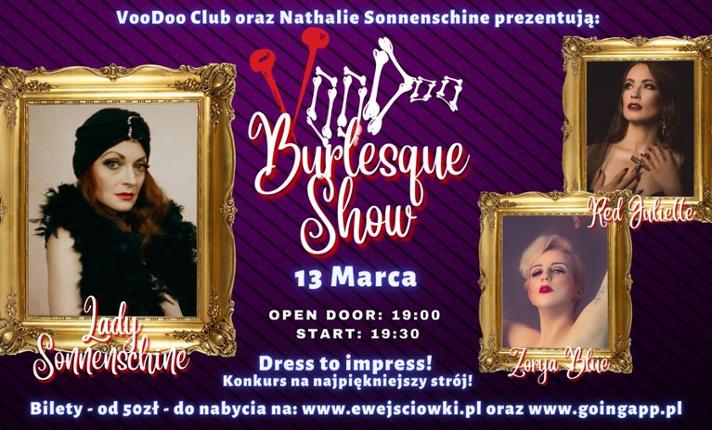 VooDoo Burlesque Show #6 - Zorya Blue [CZ], Red Juliette, Lady Sonnenschine - zdjęcie