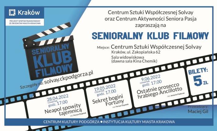 Senioralny Klub Filmowy CSW Solvay & Cas Pasja: ,,Neapol spowity tajemnicą